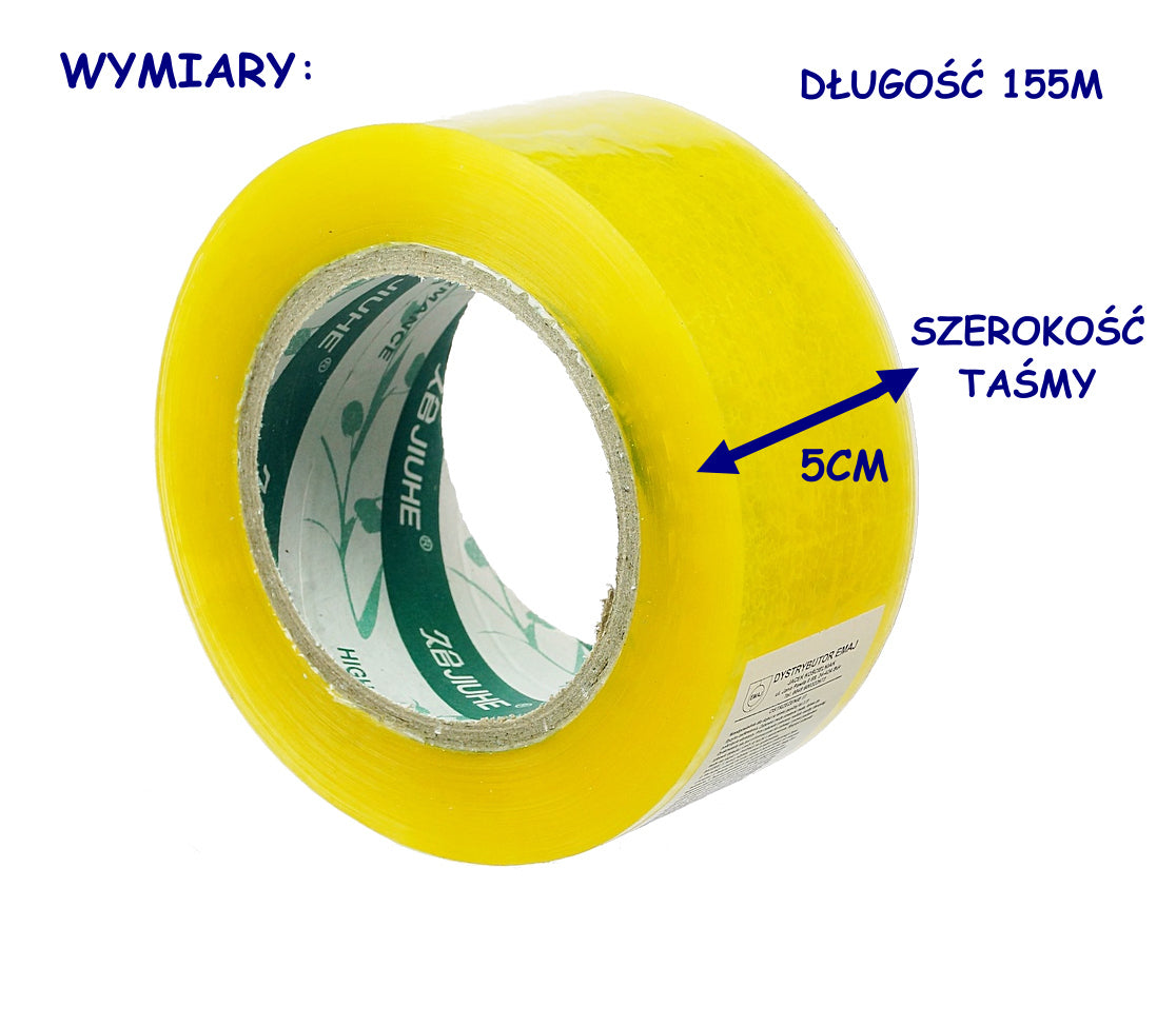 TAŚMA KLEJĄCA TRANSPARENTNA RÓŻNE ROZMIARY E2416 EMAJ