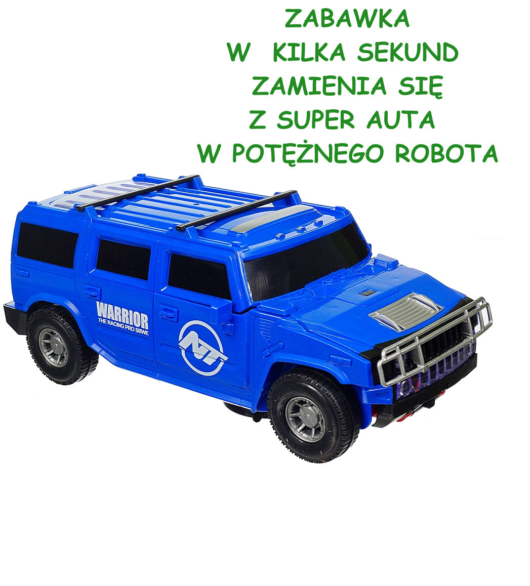 AUTO HAMER ZMIENIA SIĘ W ROBOTA JEŹDZI E0514 EMAJ