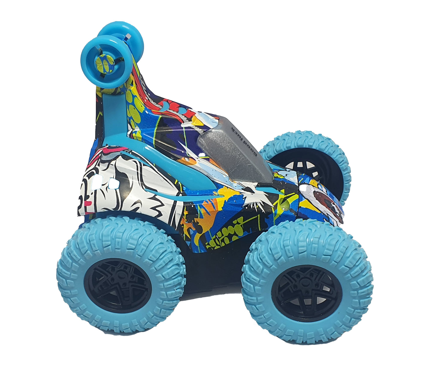 AUTO STUNT KOPYRTEK MUZYKA DŹWIĘKI SZYBKI SPRYTNY 12,5cm E1322 EMAJ