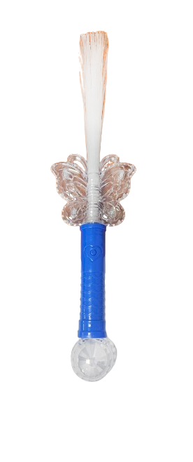 RÓŻDŻKA LED MOTYL ANIELSKI WŁOS KULA DISCO 40CM E2091 EMAJ