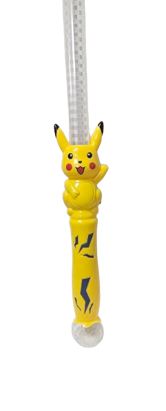 MIECZ ŚWIECĄCY ANIMACJA PIKACZU ŻÓŁTY Z KULĄ DISCO 65CM E2465