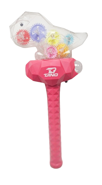 RÓŻDŻKA DINOZAUR ŚWIECĄCA Z DŹWIĘKIEM 30CM E2480 EMAJ