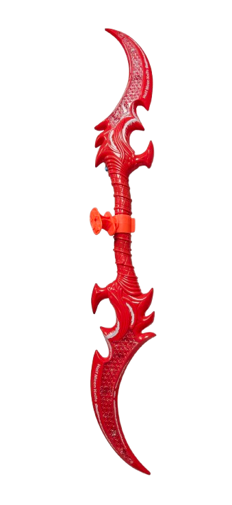MIECZ ŚWIETLNY HALF MOON KNIFE RED PÓŁKSIĘŻYCE 62CM E2462 EMAJ