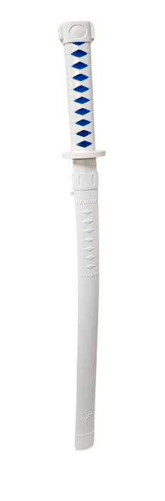 MIECZ ŚWIETLNY Z KATANĄ MULTIKOLOR 70CM E2460 EMAJ