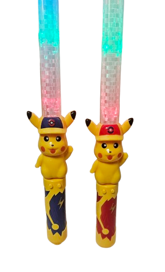 MIECZ ŚWIECĄCY ŻÓŁTY PODWÓJNY DŻWIĘK 120CM BATUTA E2459 EMAJ
