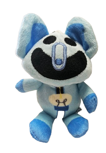 BRELOK MASKOTKA SMILING CRITTERS CATNAP 15CM E2495 emaj