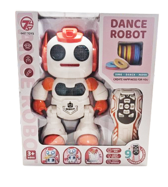 ROBOT INTERAKTYWNY RC PILOT MUZYKA 22CM E2450 EMAJ
