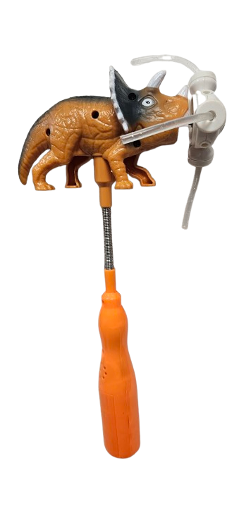 WIATRACZEK DINOZAUR WIATRAK Z DŻWIĘKIEM 30CM E2487 EMAJ