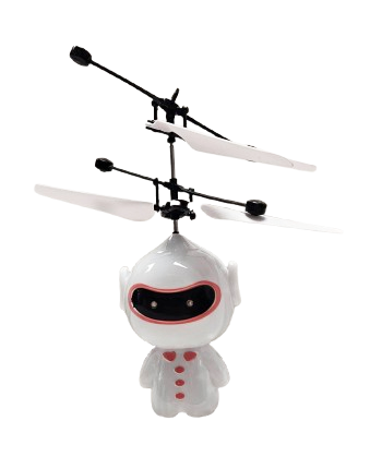 LATAJĄCY KOSMONAUTA ŚMIGIEŁKO WIRUJE NAD DŁONIĄ 15CM E2055 EMAJ