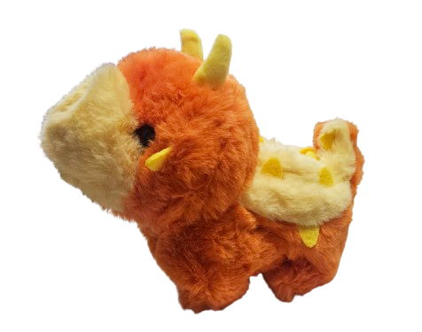 DINOZAUR CHODZI DŻWIĘKI DINOZAURÓW 18CM E2249 EMAJ