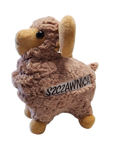 BARANEK BARAN BECZĄCY OWCA SZCZAWNICA 30CM E2222/1 EMAJ