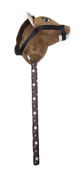 KOŃ NA KIJU KONIK HORSE 70CM DWA KOLORY E2229 EMAJ