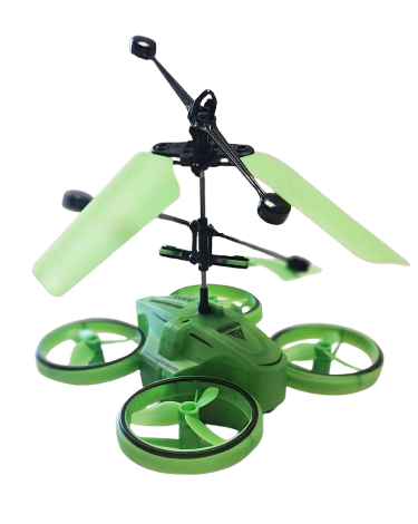 LEWITUJĄCY HELIKOPTER LATAJĄCY NAD DŁONIĄ 4 KOLORY E2060 EMAJ