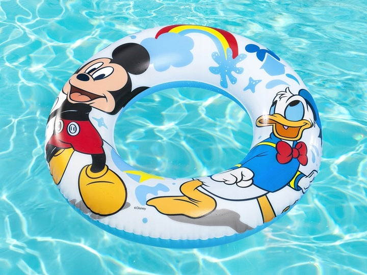 KOŁO DLA DZIECI DO NAUKI PŁYWANIA 56 cm DISNEY MICKEY BESTWAY EMAJ