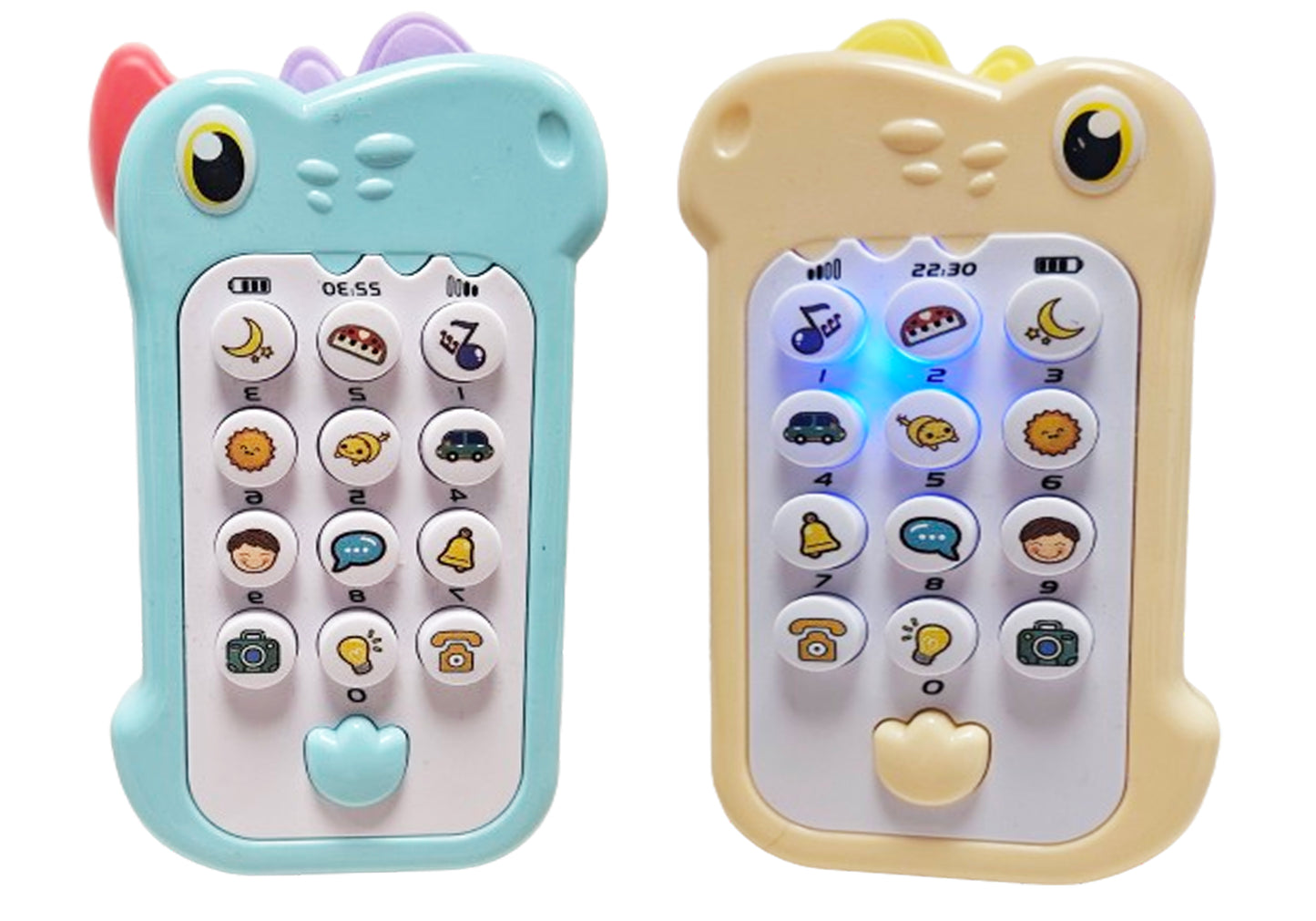 GRA INTERAKTYWNA TELEFON SMOK DŻWIĘK LED 14CM E2016 EMAJ