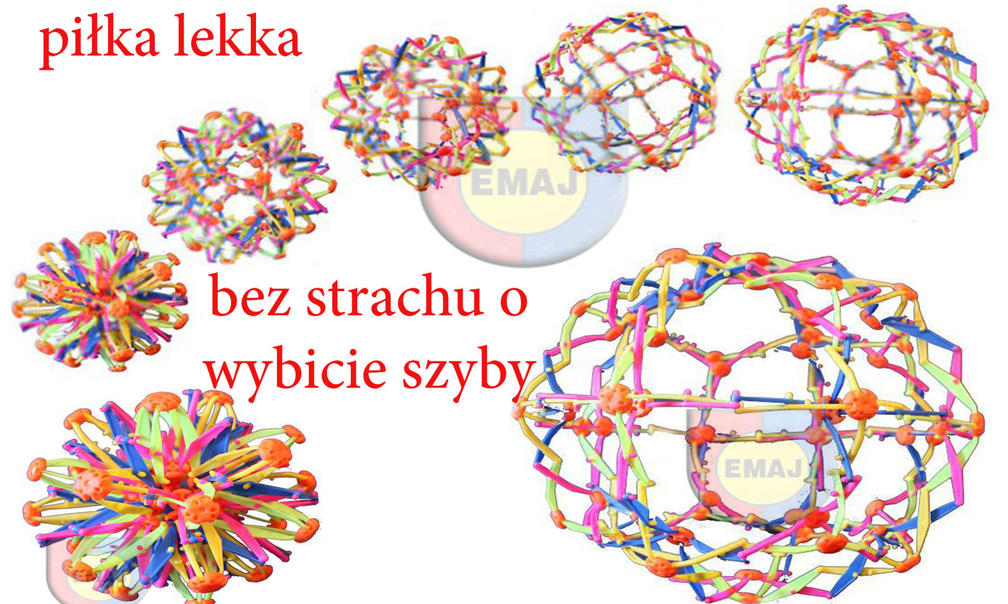 PIŁKA ROZKŁADANA JEŻYK ROZMIAR L 32cm E1457
