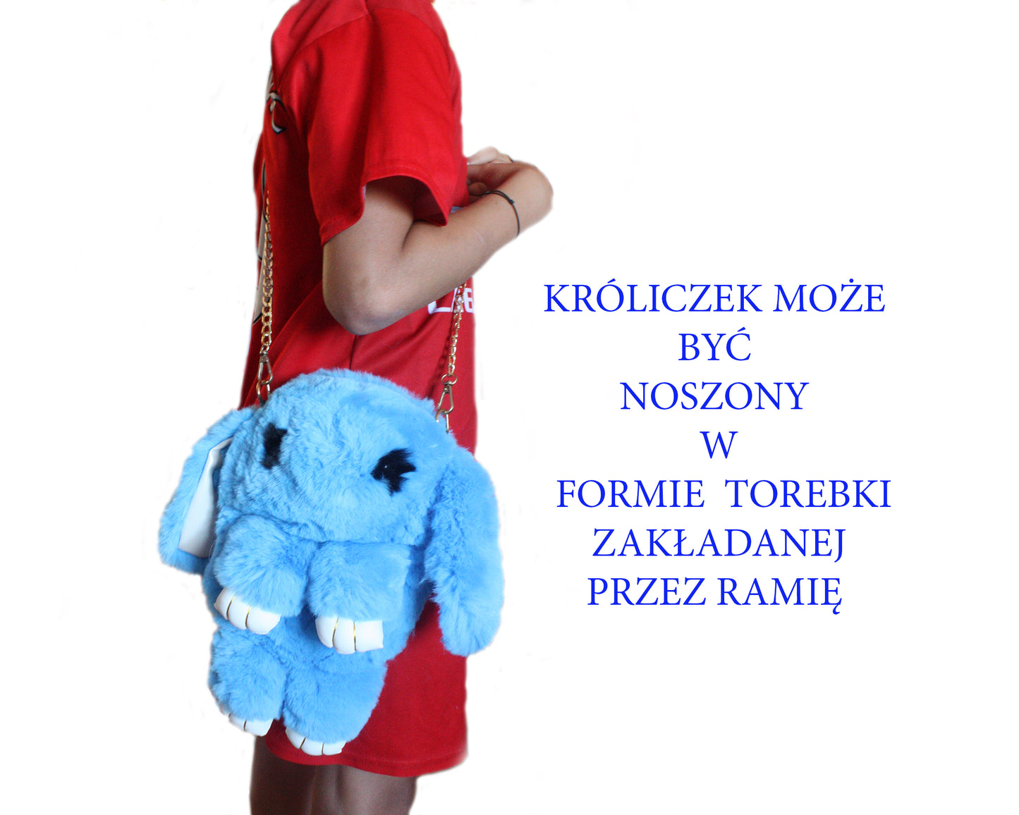 PLECAK KRÓLIK TOREBKA MIX KOLOR 36 CM E1526 EMAJ