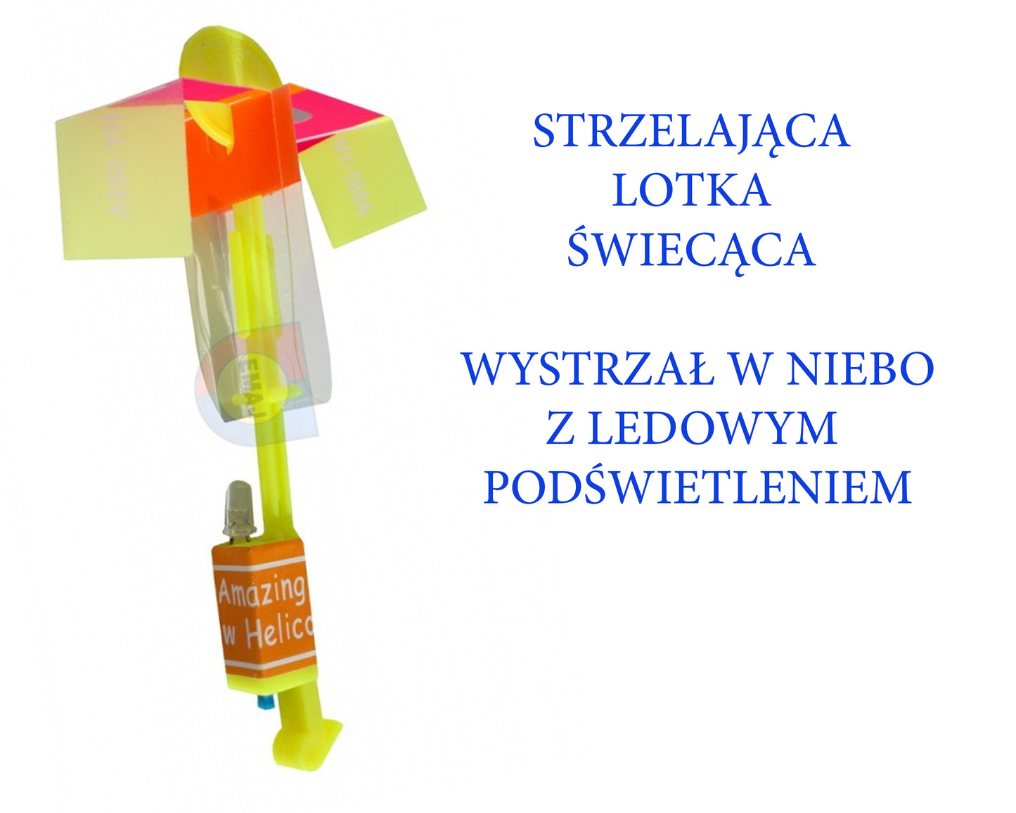 STRZELAWKA AWATAREK LOTKA 3 KOLORY ŚWIECĄCE GADŻETY E1505 EMAJ