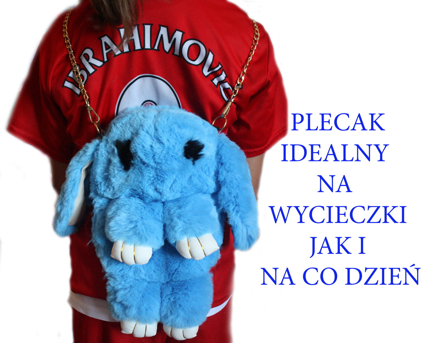 PLECAK KRÓLIK TOREBKA MIX KOLOR 36 CM E1526 EMAJ
