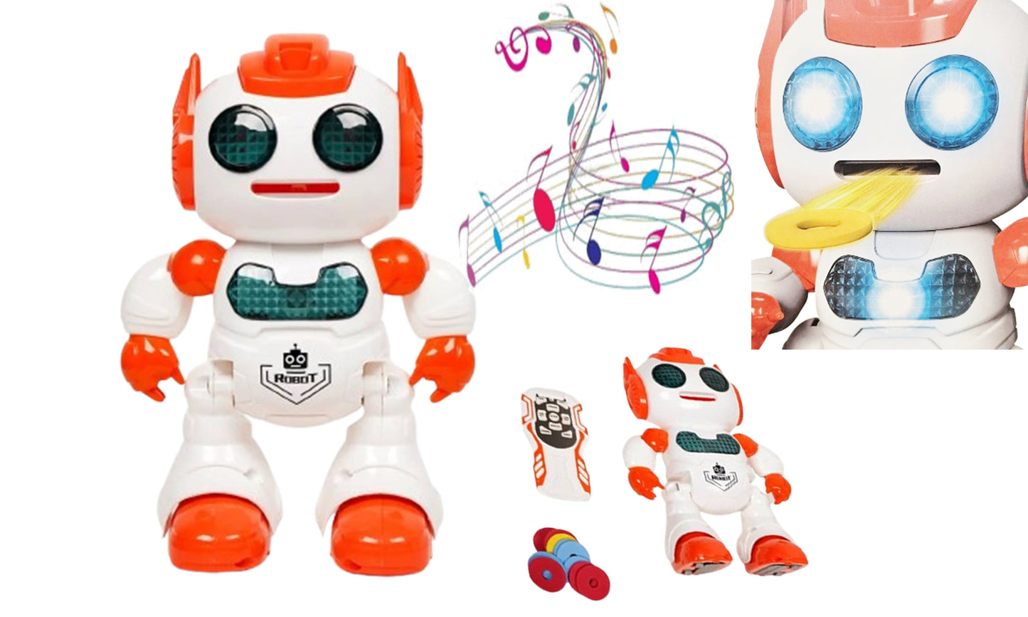 ROBOT INTERAKTYWNY RC PILOT MUZYKA 22CM E2450 EMAJ