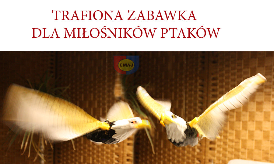 ORZEŁ LATAJĄCY Z DŹWIĘKIEM NA ŻYŁCE ZESTAW ŚWIECĄCE OCZY E1666 EMAJ
