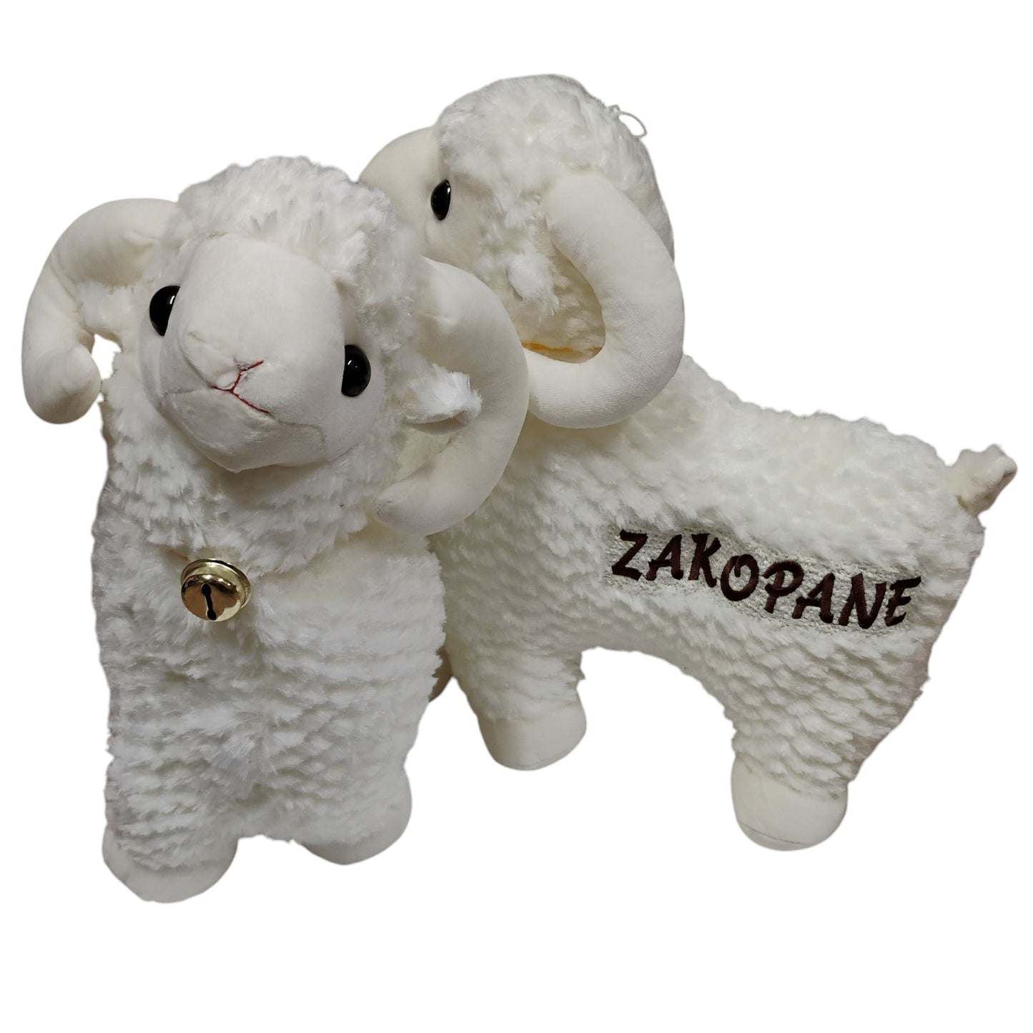 BARANEK Z DZWONKIEM BECZY 42CM Z NAPISEM MIEJSCOWOŚCI DO WYBORU ZAKOPANE E0768 EMAJ