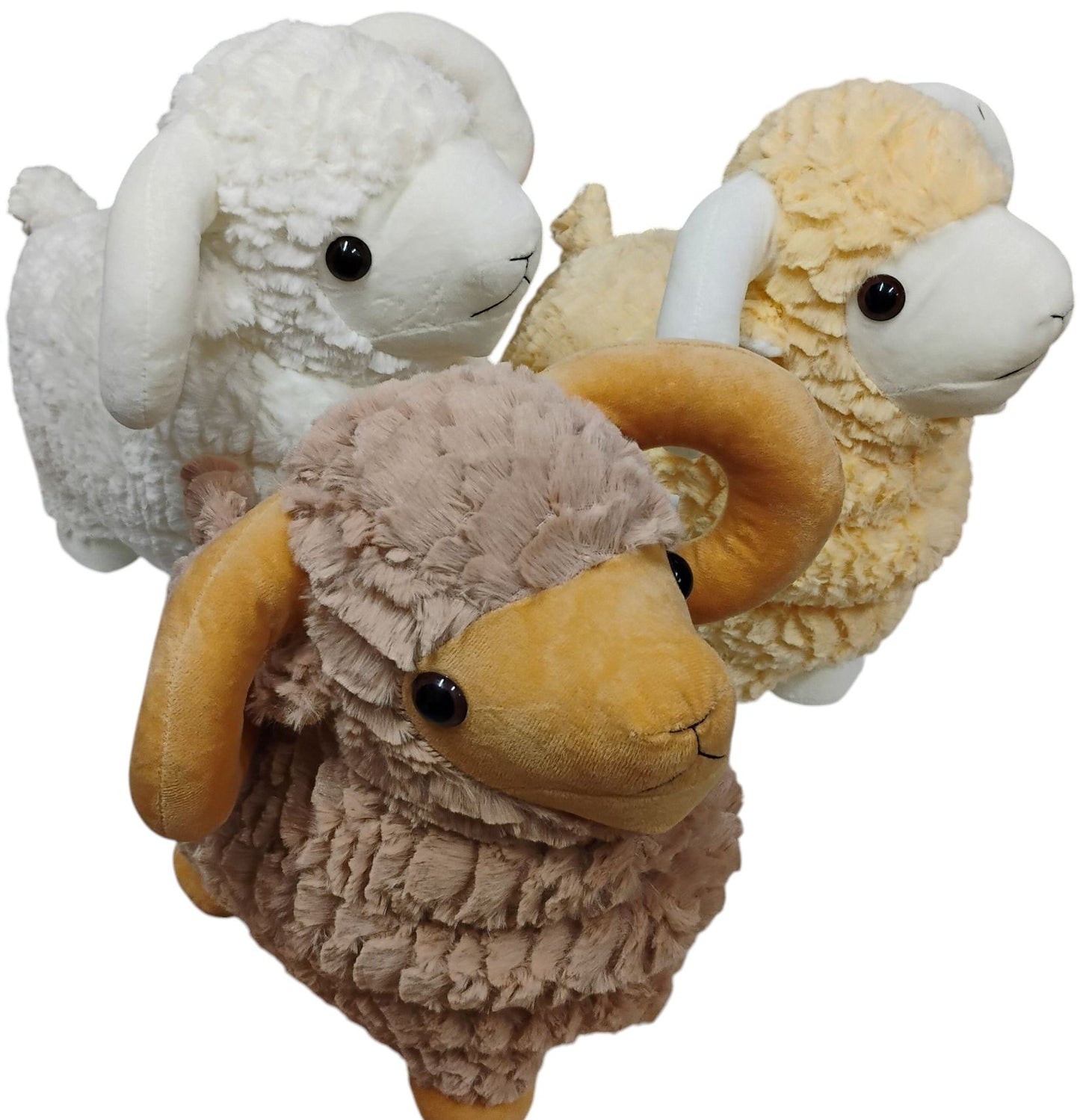 BARAN BECZĄCY DUŻY OWCA BARANEK 40CM E2224 EMAJ