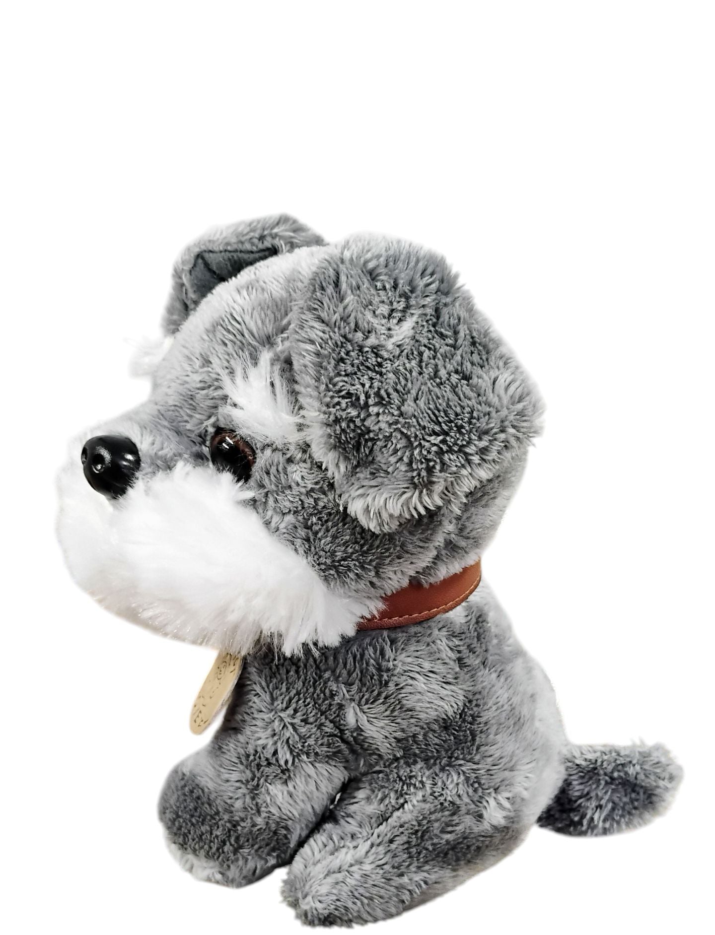 MASKOTKA PIESEK RASOWY Z OBROŻĄ 18cm E1285 EMAJ