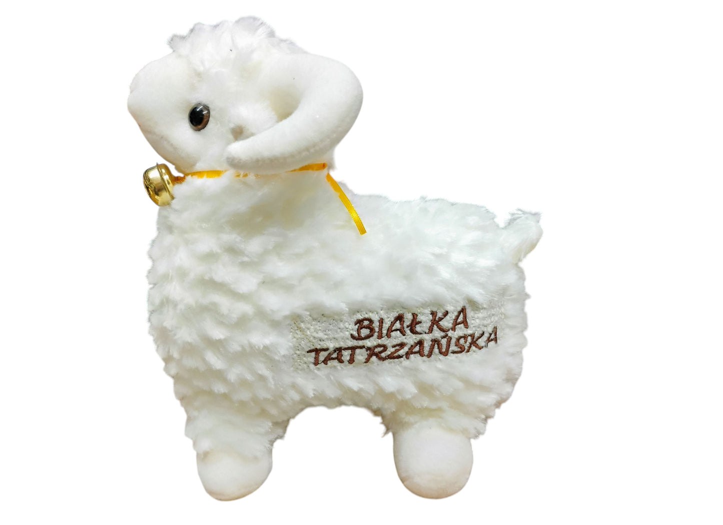 MASKOTKA OWCA GÓRALSKA OWIECZKA PLUSZ BARAN BĘCZĄCY 22x25cm E0767 EMAJ