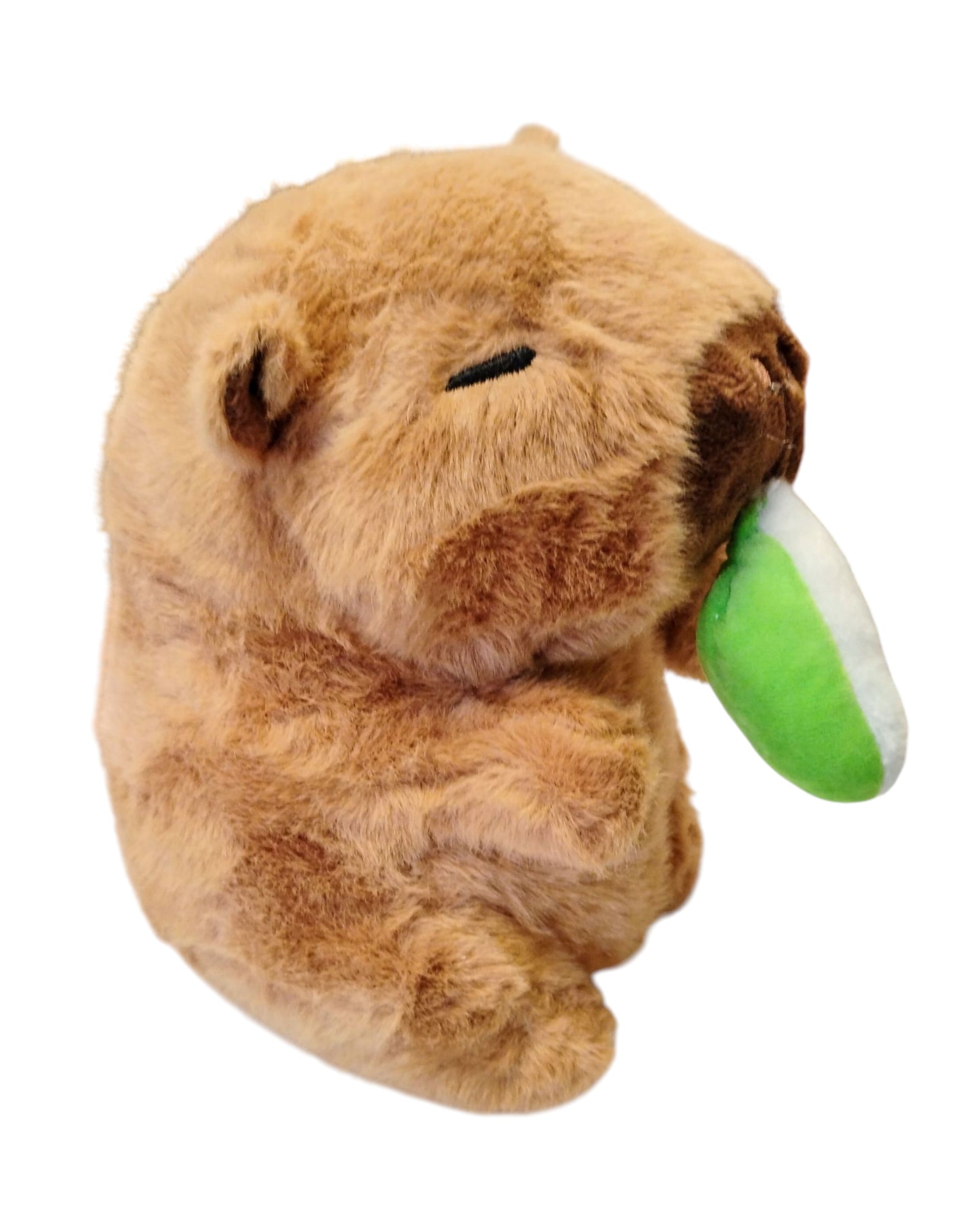 MASKOTKA PRZYTULANKA MIŚ KAPIBARA Z WYCIĄGANYM AWOKADO 20CM E2646 EMAJ