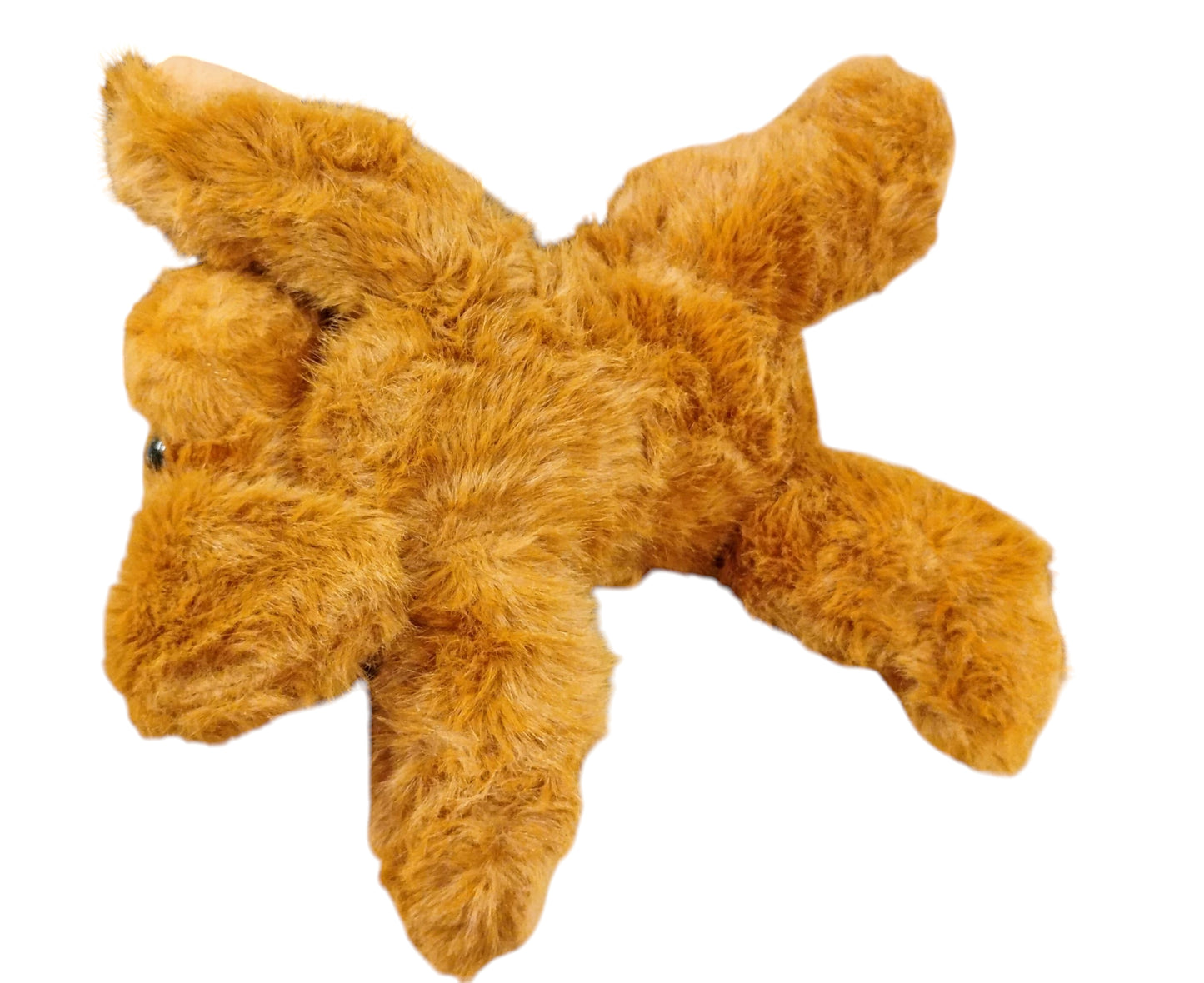 MASKOTKA SENSORYCZNY PLUSZOWY PIESEK Z GROSZKAMI W ŁAPKACH 27CM E2683 EMAJ