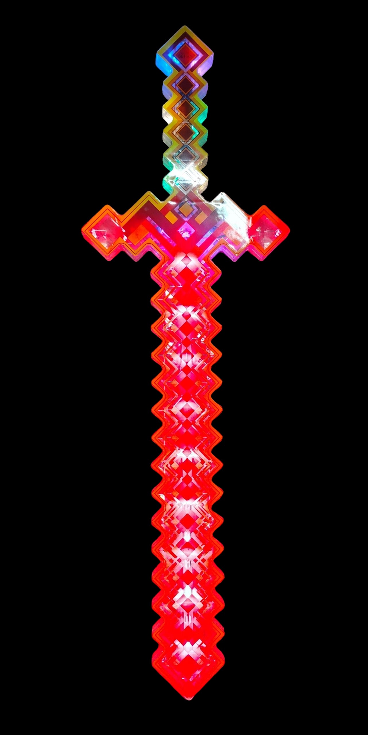 MIECZ ŚWIETLNY KWADRATY LED Z DŹWIĘKIEM 59CM E2610 EMAJ