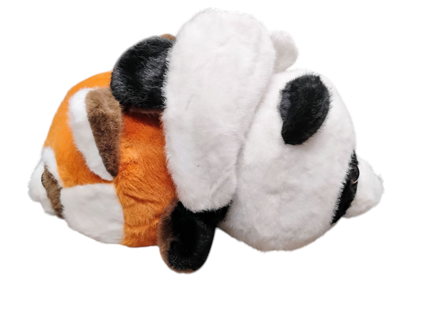MASKOTKA 2W1 PANDA CZERWONA -DWUSTRONNA ZABAWKA PLUSZOWA 30CM E2664 EMAJ