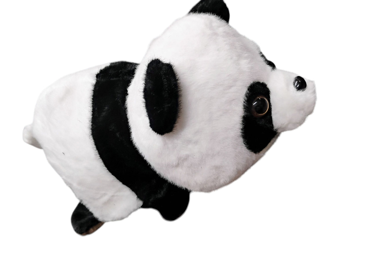 MASKOTKA 2W1 PANDA CZERWONA -DWUSTRONNA ZABAWKA PLUSZOWA 30CM E2664 EMAJ