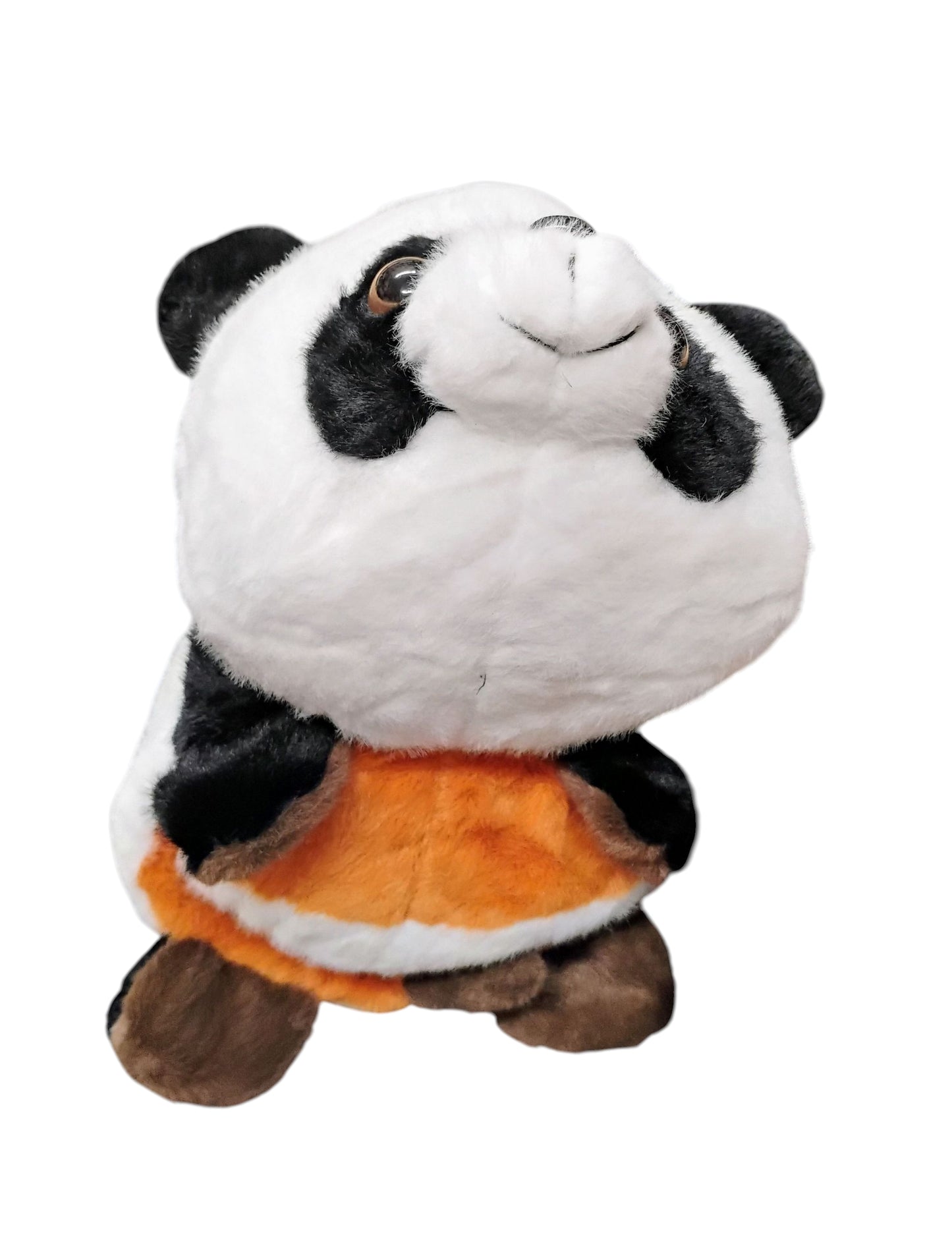 MASKOTKA 2W1 PANDA CZERWONA -DWUSTRONNA ZABAWKA PLUSZOWA 30CM E2664 EMAJ