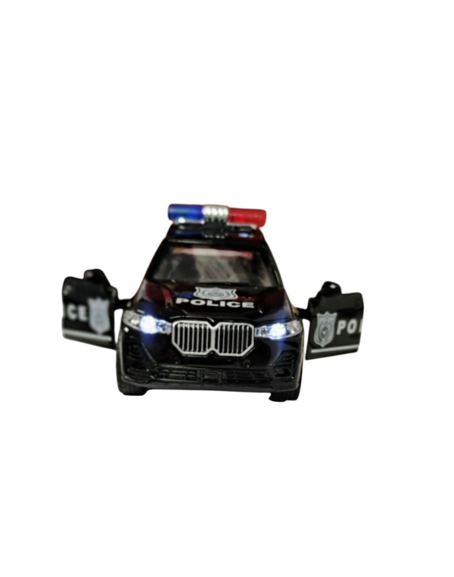 AUTO METAL 12CM POLICJA STRAŻ AMBULANS PULL-BACK DŹWIĘK,SWIATŁA E2521 EMAJ