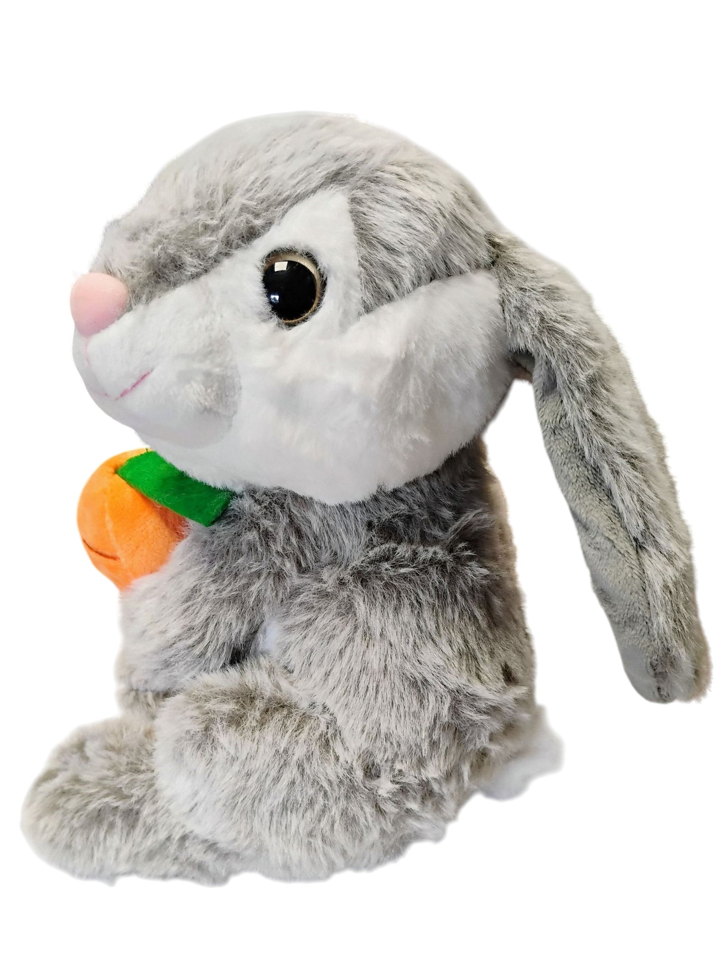 PLUSZOWY ZAJĄCZEK Z MARCHEWKĄ KRÓLIK MASKOTKA KRÓLICZEK 20cm E2724 EMAJ