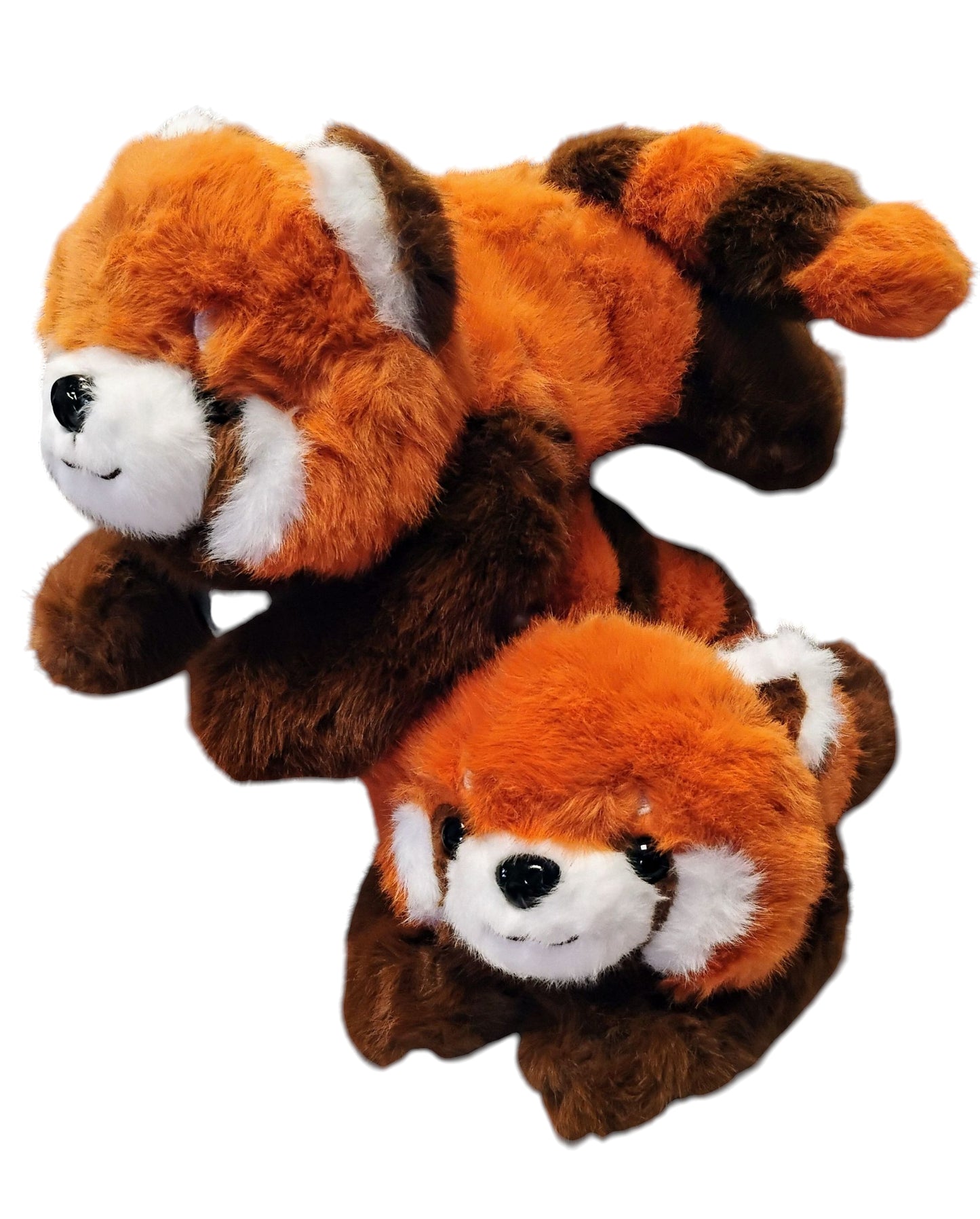 PLUSZOWA PANDA CZERWONA 29cm – SUPER MIĘKKA MASKOTKA DLA DZIECI E2741 EMAJ