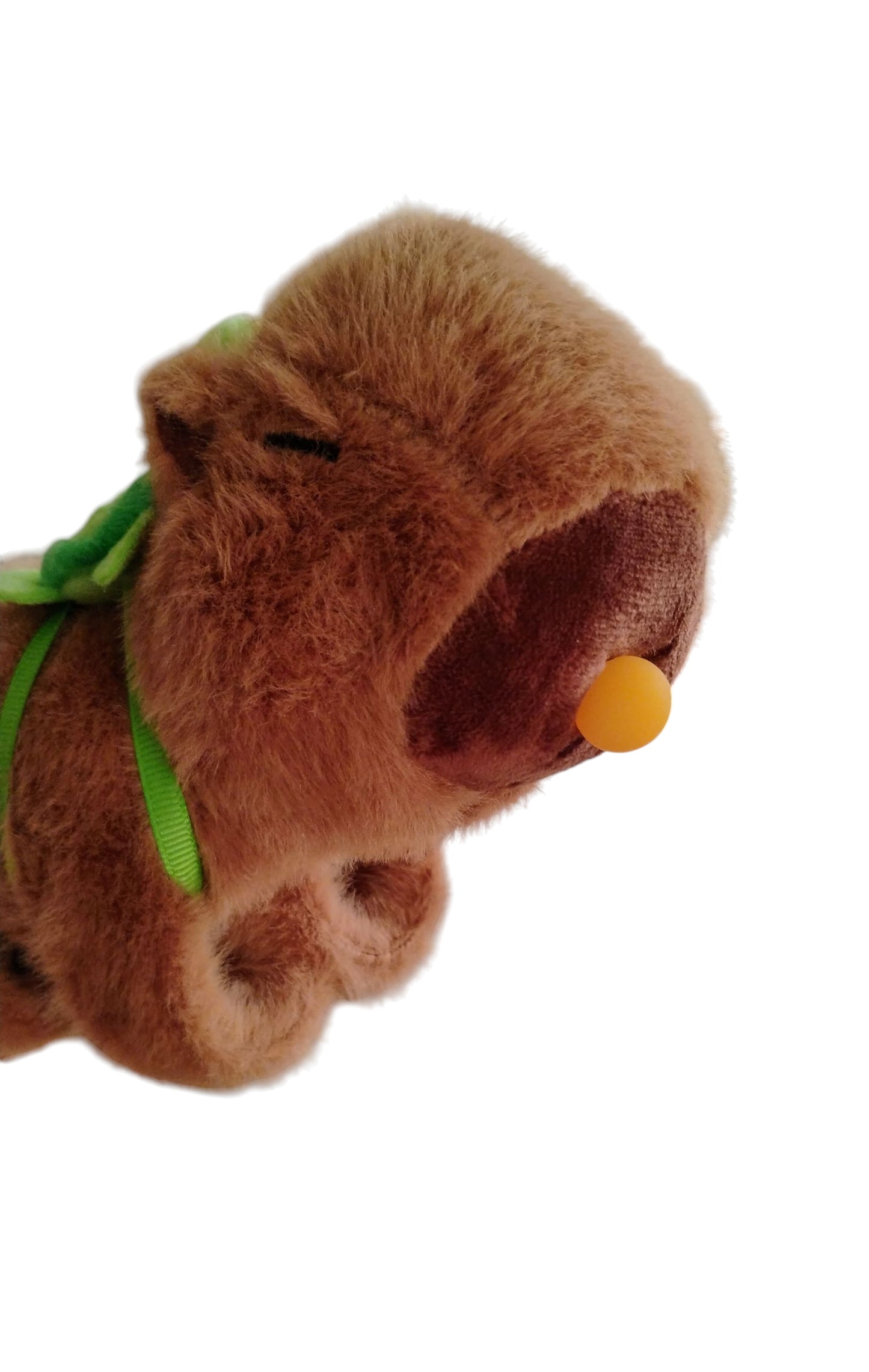 MASKOTKA OPASKA NA RĘKĘ KAPIBARA Z KOLOROWYM BALONIKIEM 18CM E2766 EMAJ