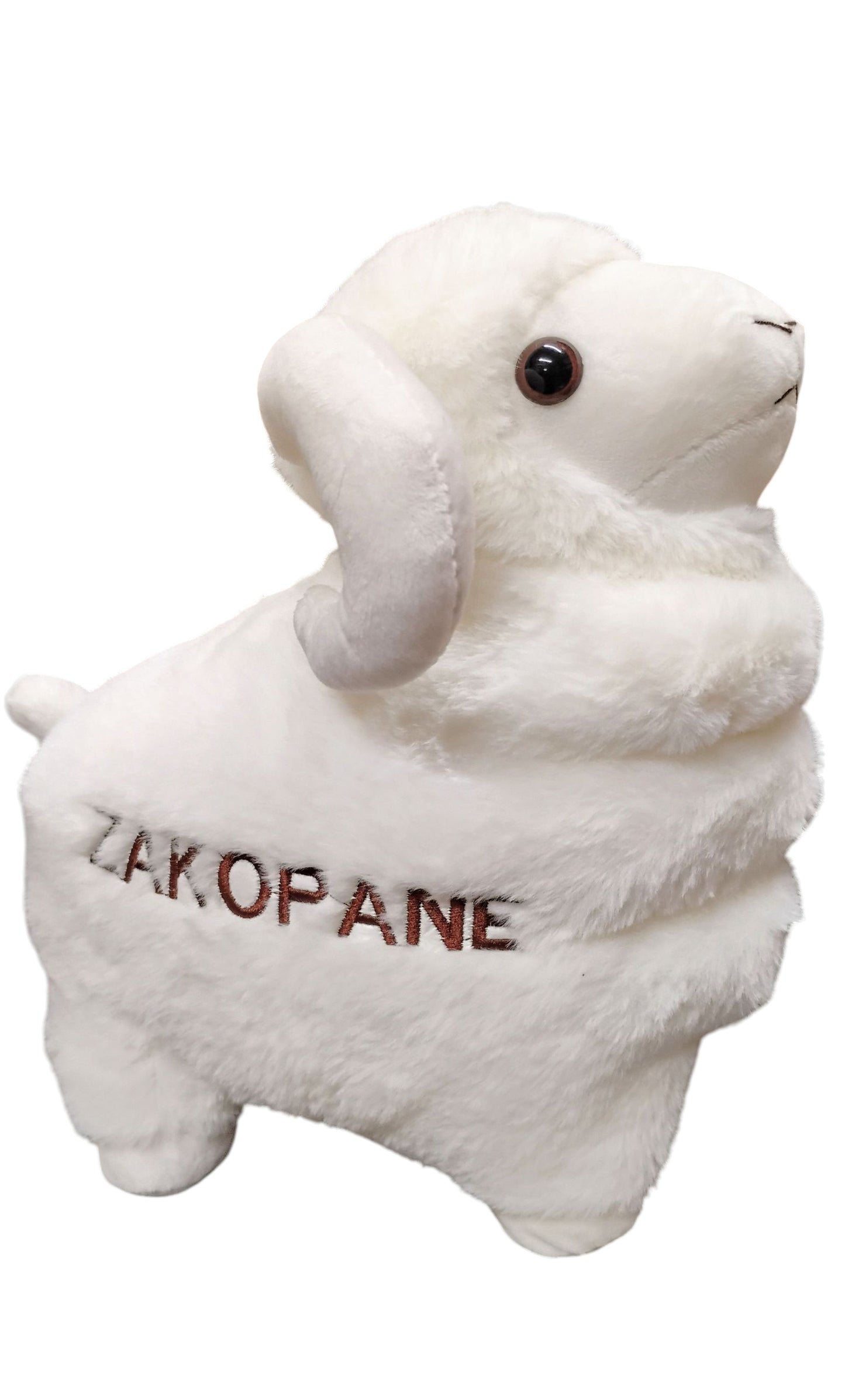 BECZĄCA PLUSZOWA MASKOTKA DUŻA OWCA BARAN 33x25cm SUPER JAKOŚĆ! E2651 EMAJ