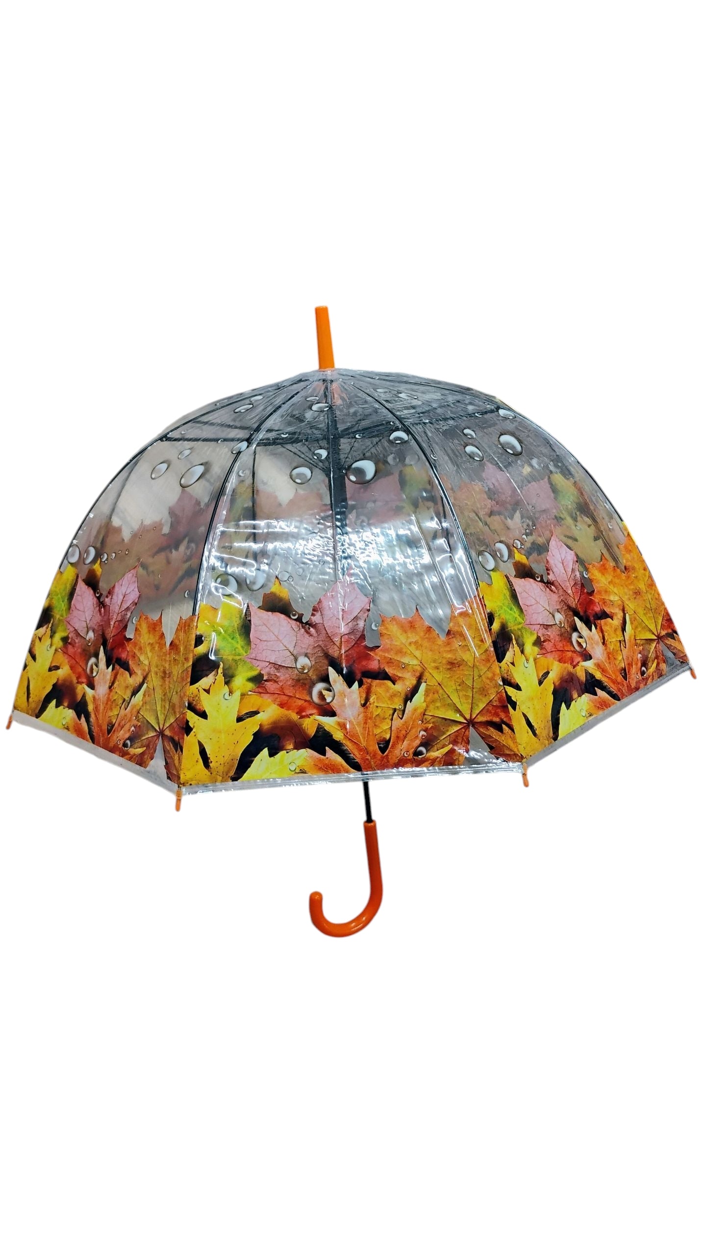 PARASOLKA PRZECIWDESZCZOWA KOLOROWA Z MOTYWEM KWIATY LIŚCIE ŚREDNICA 85CM E2025 EMAJ