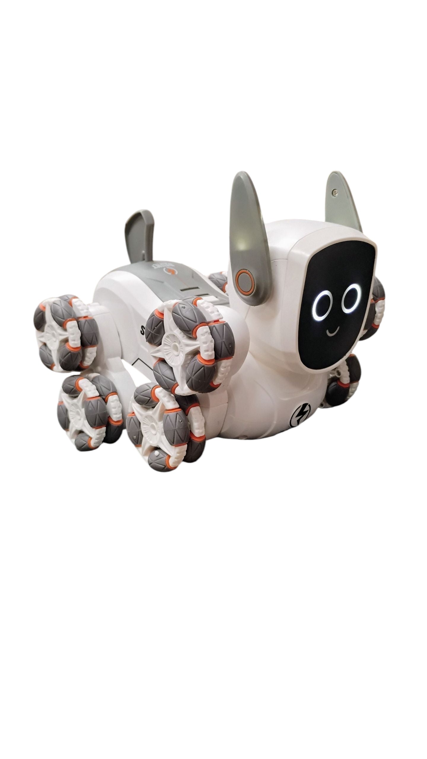 RC ROBOT DOG 8-KOŁOWY INTERAKTYWNY PIES ZDALNIE STEROWANY 2.4GHz E2572 EMAJ