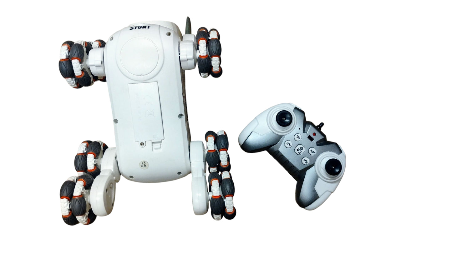 RC ROBOT DOG 8-KOŁOWY INTERAKTYWNY PIES ZDALNIE STEROWANY 2.4GHz E2572 EMAJ