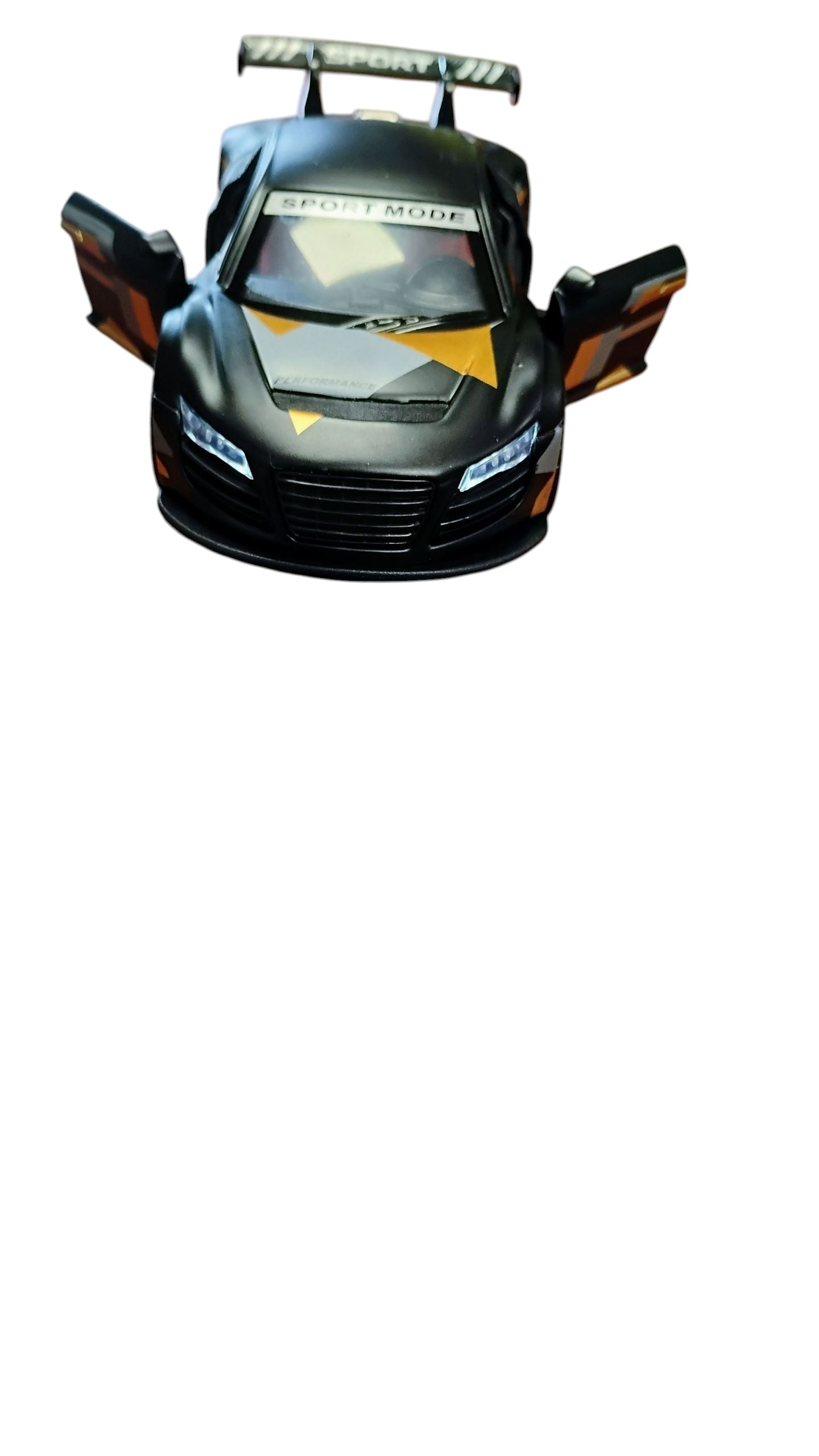 AUTO METALOWY SAMOCHÓD SPORTOWY 12cm LED DŹWIĘK NAPĘD PULLBACK E2559EMAJ