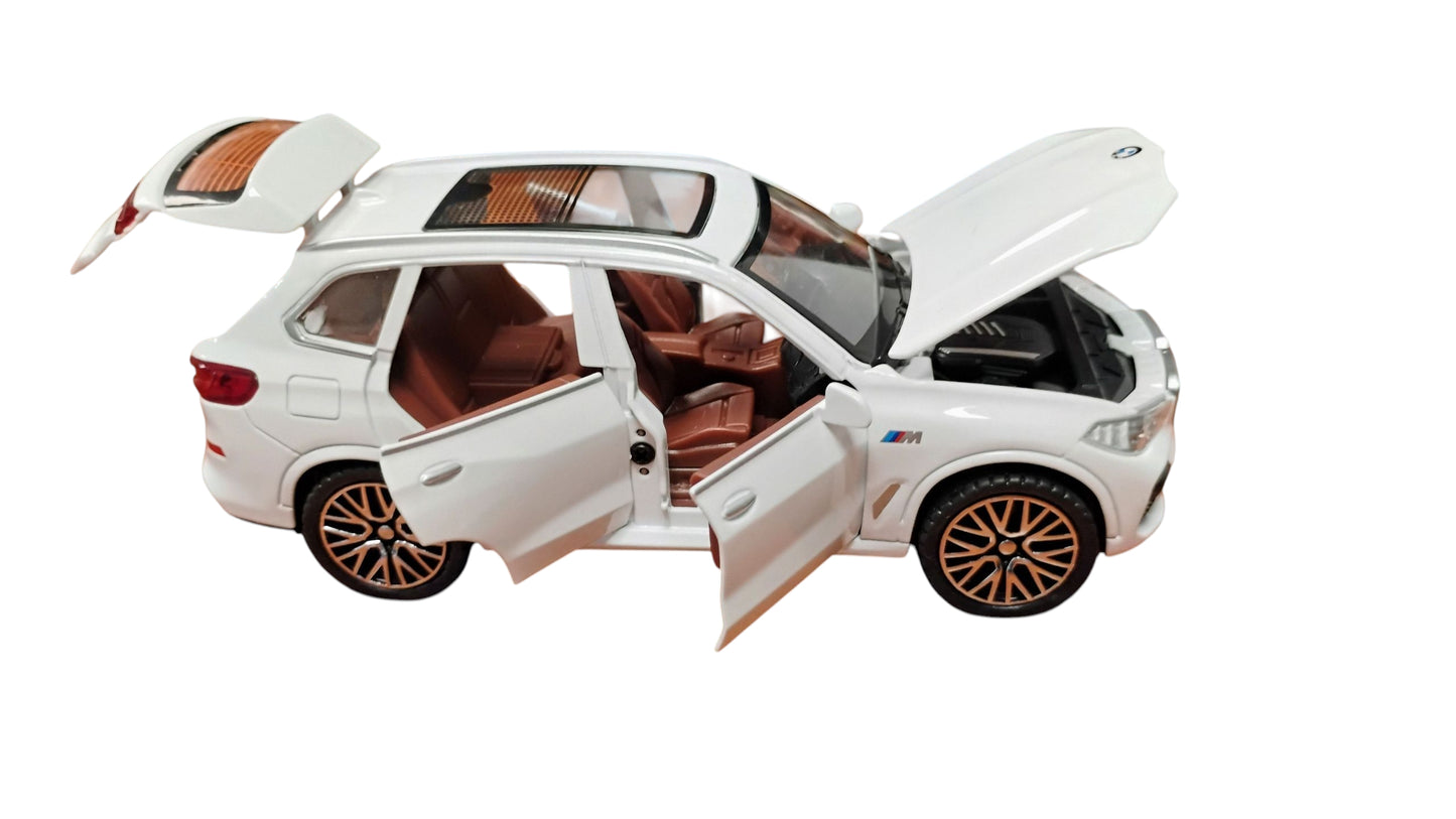 AUTO LUKSUSOWY MODEL SAMOCHÓD SUV METAL 16cm LED DŹWIĘK PULLBACK E2538 EMAJ