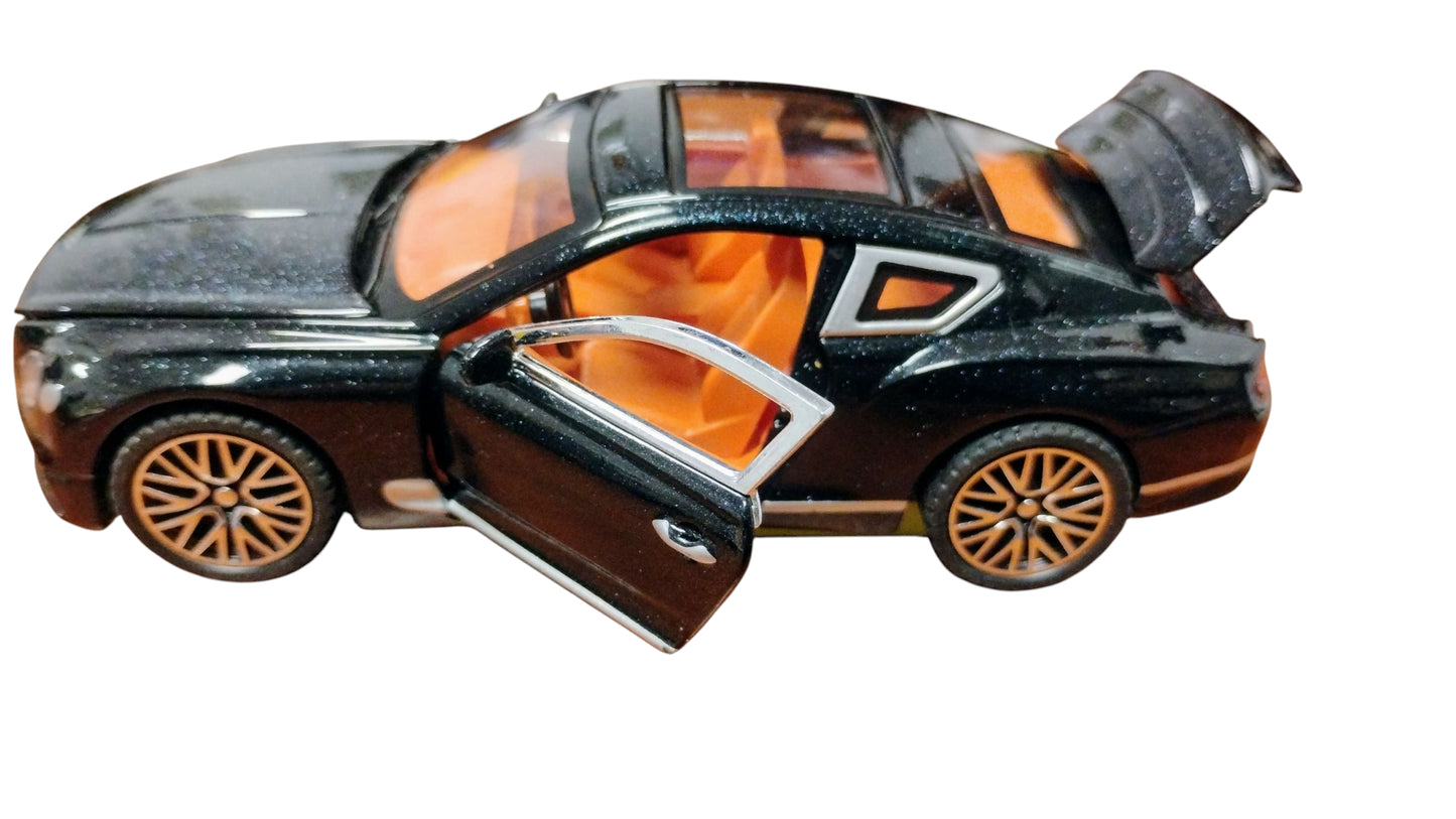 MODEL EKSLUZYWNE AUTO 15CM METAL LED DŹWIĘK CZARNY LUB BIAŁY E2542 EMAJ
