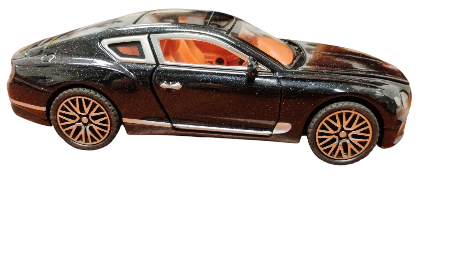 MODEL EKSLUZYWNE AUTO 15CM METAL LED DŹWIĘK CZARNY LUB BIAŁY E2542 EMAJ