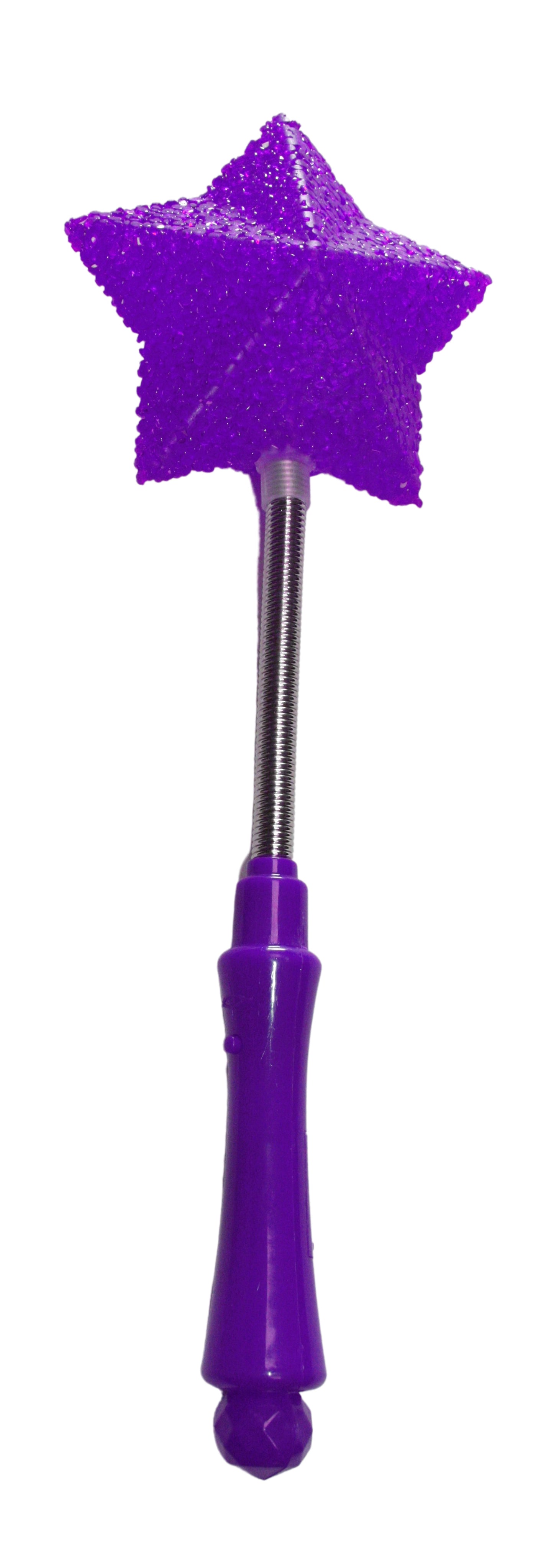 ŚWIECĄCA GWIAZDA NA SPRĘŻYNIE GUMOWE KSZTAŁTY LED 36CM GADŻETY ŚWIECĄCE E1300 EMAJ