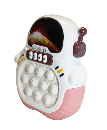 GRA POPPIT KOSMONAUTA GRA ZRĘCZNOŚCIOWA 15CM MUZYKA LEDY E2111 EMAJ