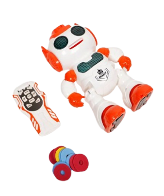 ROBOT INTERAKTYWNY RC PILOT MUZYKA 22CM E2450 EMAJ